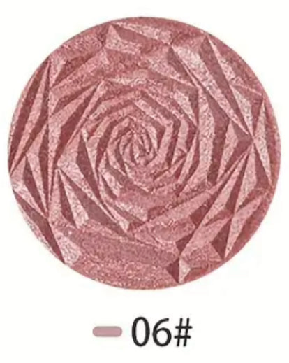 Highlighting Powder Shimmers Makeup Glow