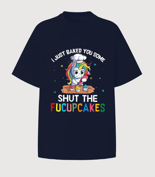 “Cupcakes” T-shirt, Unicorn, Plus Size, Men & Women’s