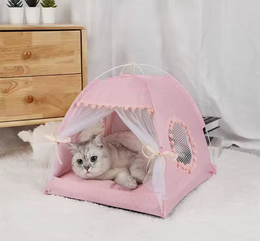 โPosh Pawsโ Pet Foldable Tent House Bed