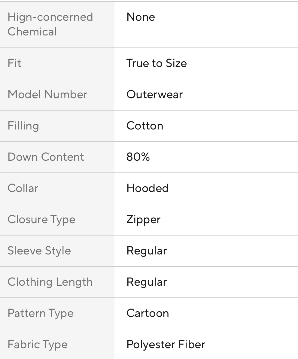 ‘Hello Kitty Winter’ Plush Thick Warm Princess Coat | Zipper Hooded + Purse