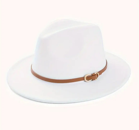 Jazzy, Stylish Solid Color Fedora Hats