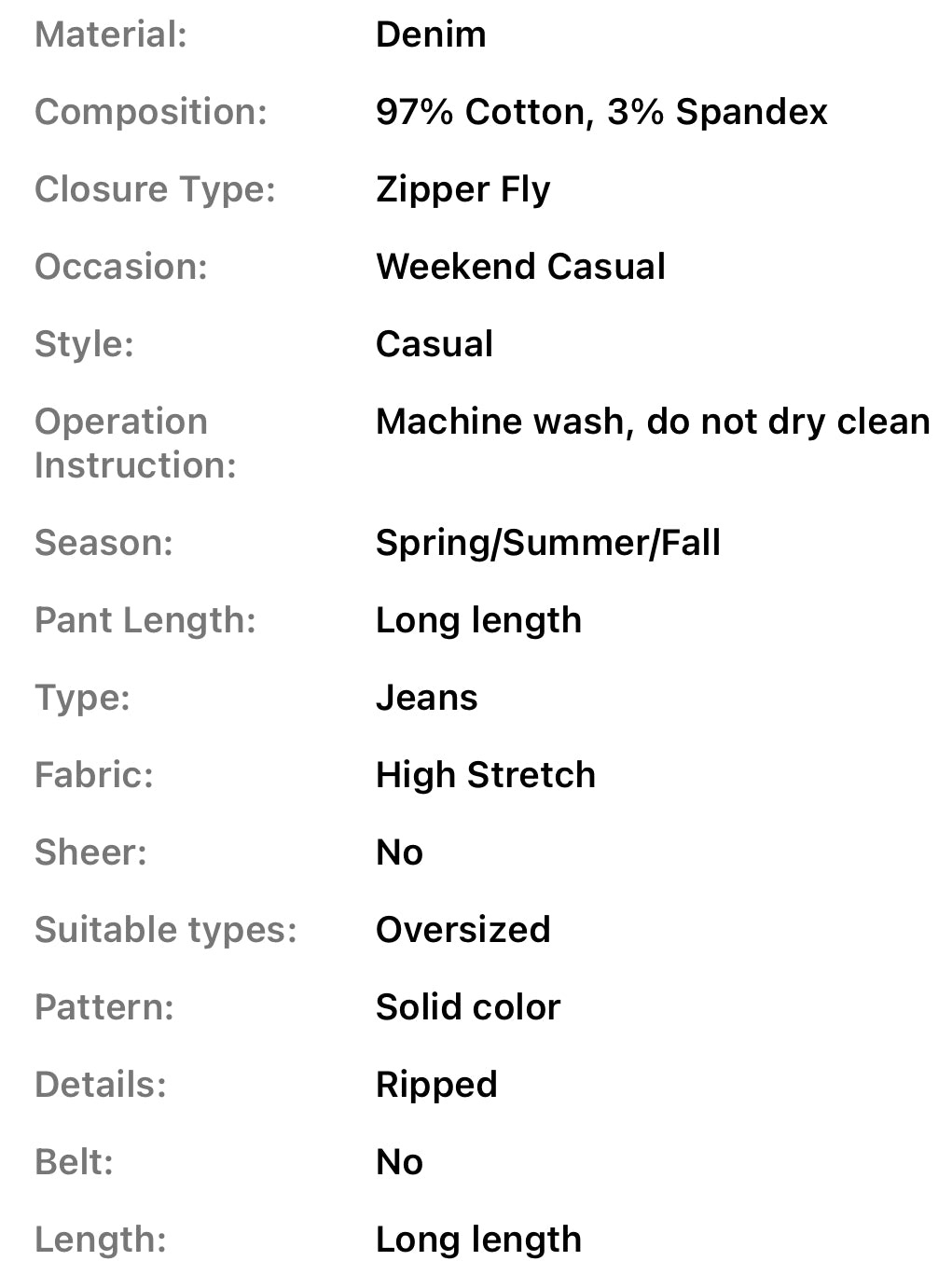 Posh Plus ๐ Distressed Chic High Rise Skinny Fit Denim Pants, Stretchy Comfort, Flattering Cut, Up To 6XL