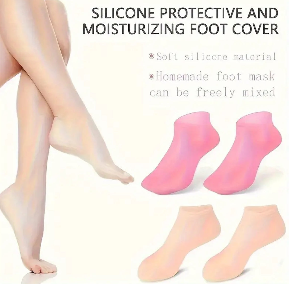 Silicone Moisturizing Socks