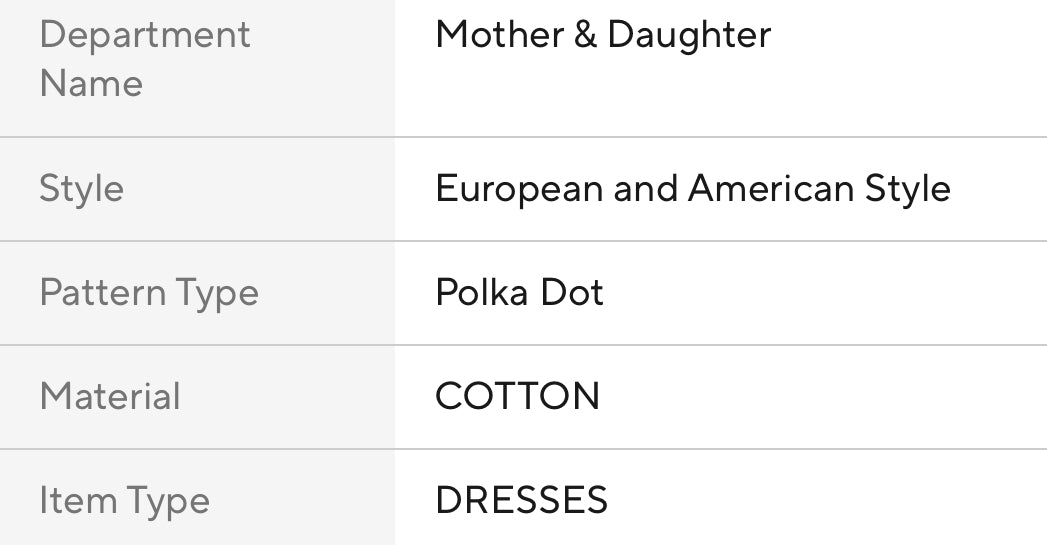 Mommy & Me Matching 🧸🖤🧸 ‘Sweetie’ Formal Dresses