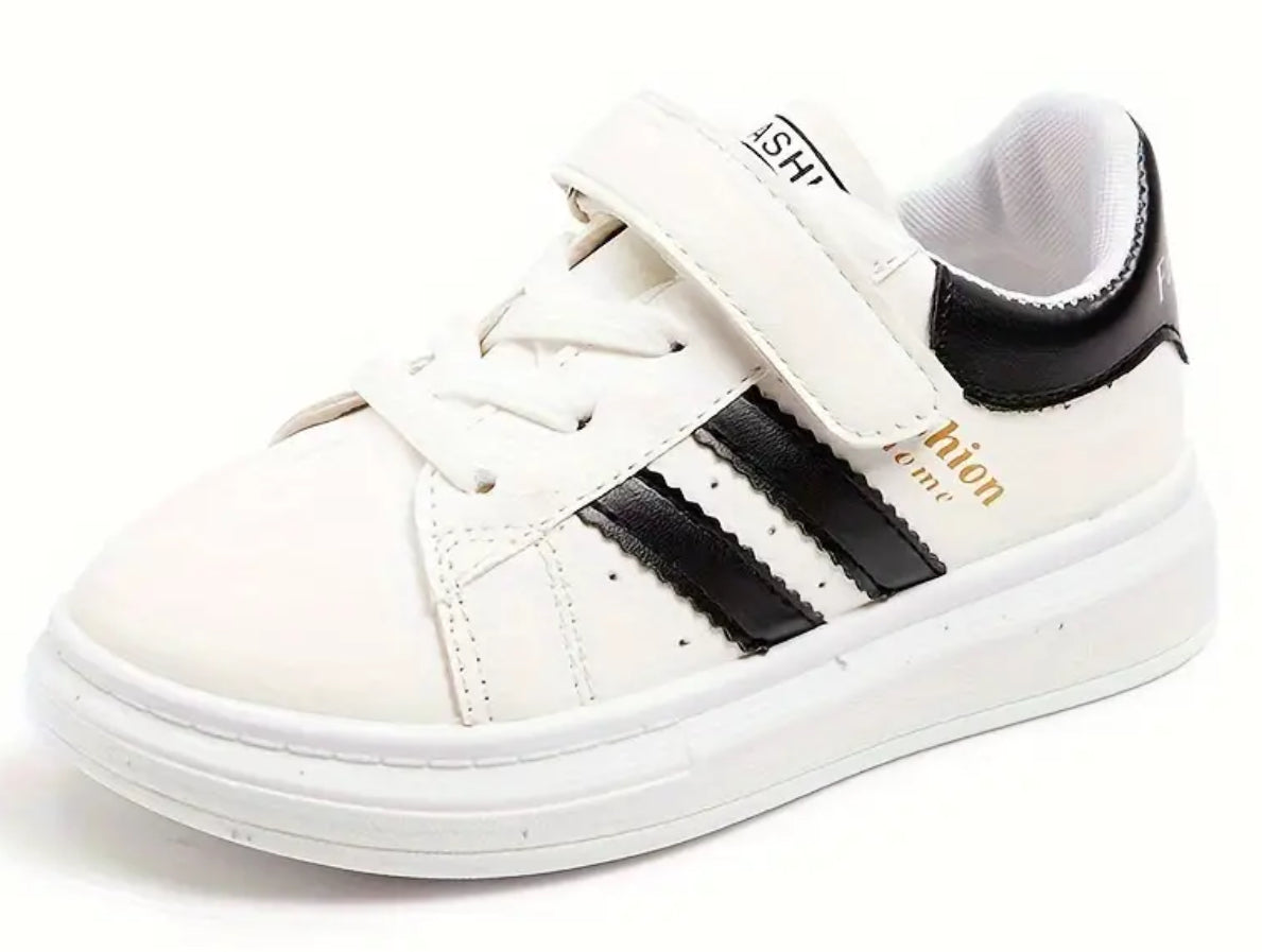 Casual Comfortable Low Tops For Girls & Boys, Wear-resistant Non-slip Skateboard Sneakers