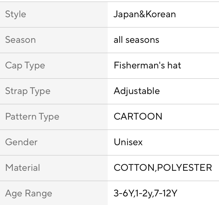 Dinosaur Baby Bucket Hat, Cute Boy Girl Wide Brim Fisherman, Sun Visors