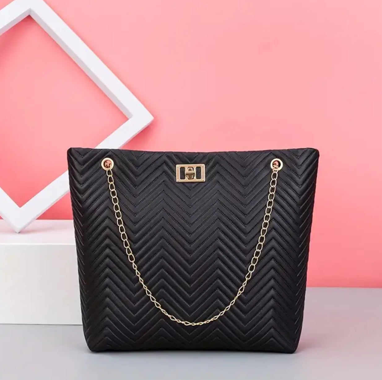 Çantë mbathje me gradient mode, me tegela, çante dore me supe