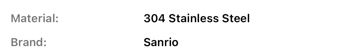 Hello Kitty 1pc 20oz Stainless Steel Insulated Water Bottle | BPA Free Suitable for Hot and Cold