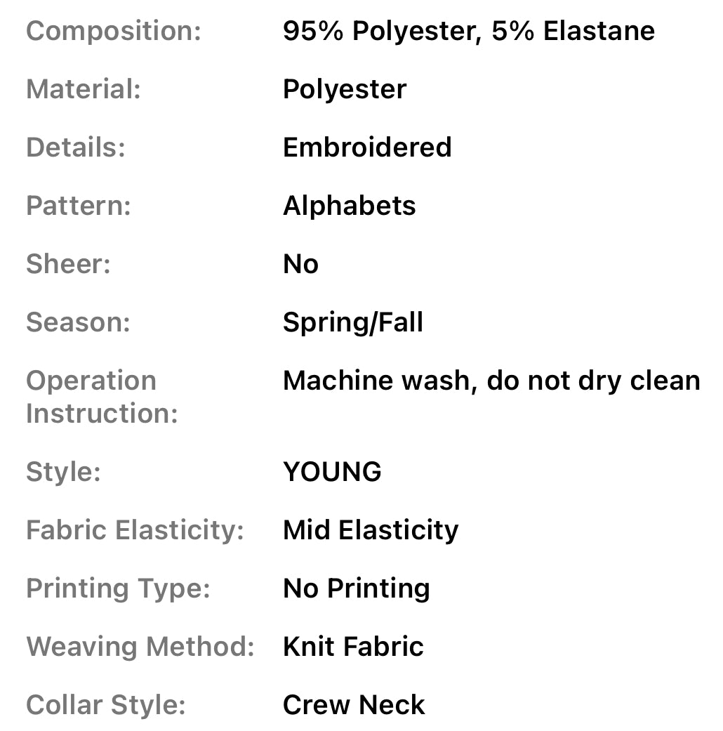 “Neon U Baby Girl” Pullover Sweatshirt, Casual Long Sleeve Crew Neck, Soft and Warm