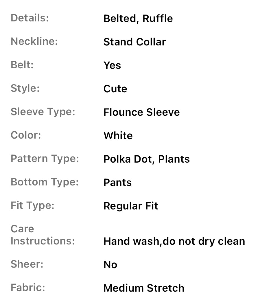 Girls ✨ 2pcs “ Fashion Diva” Loose Straight- Leg Pants Tie Ribbon Belt + Chic Blouse