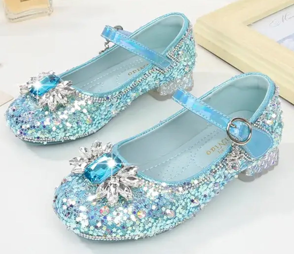 Zapatos de tacón bajo en tonos pastel “Stones & Diamonds” para niños