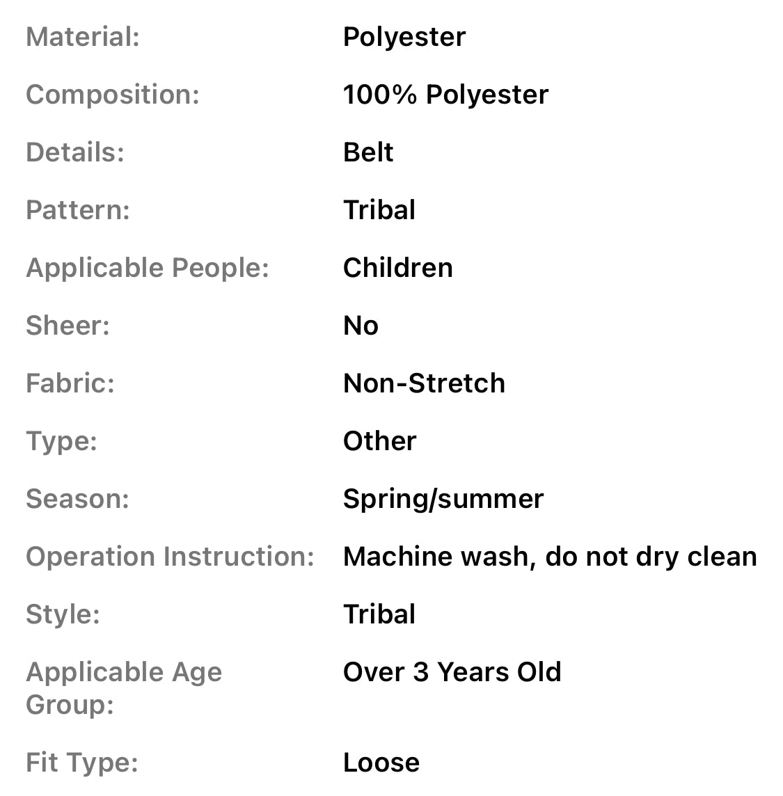 Girls ‘BOHEMIAN PRINCESS’ Jumpsuit