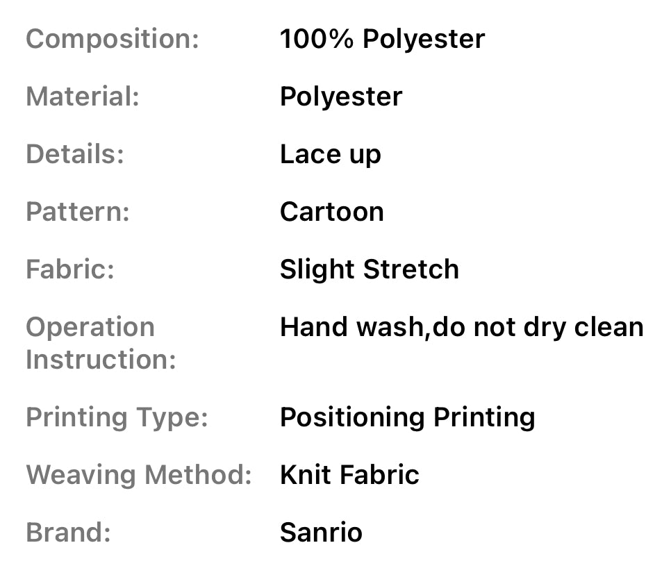 Hello Kitty 2pcs Triangle Spaghetti Strap 👙 Bikini