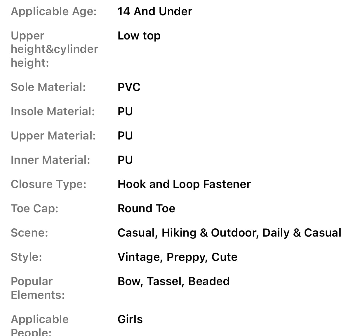 “Shiny Sequin Bowknot & Pearls” Decor, Lightweight Non-slip, Youth Mary Jane’s