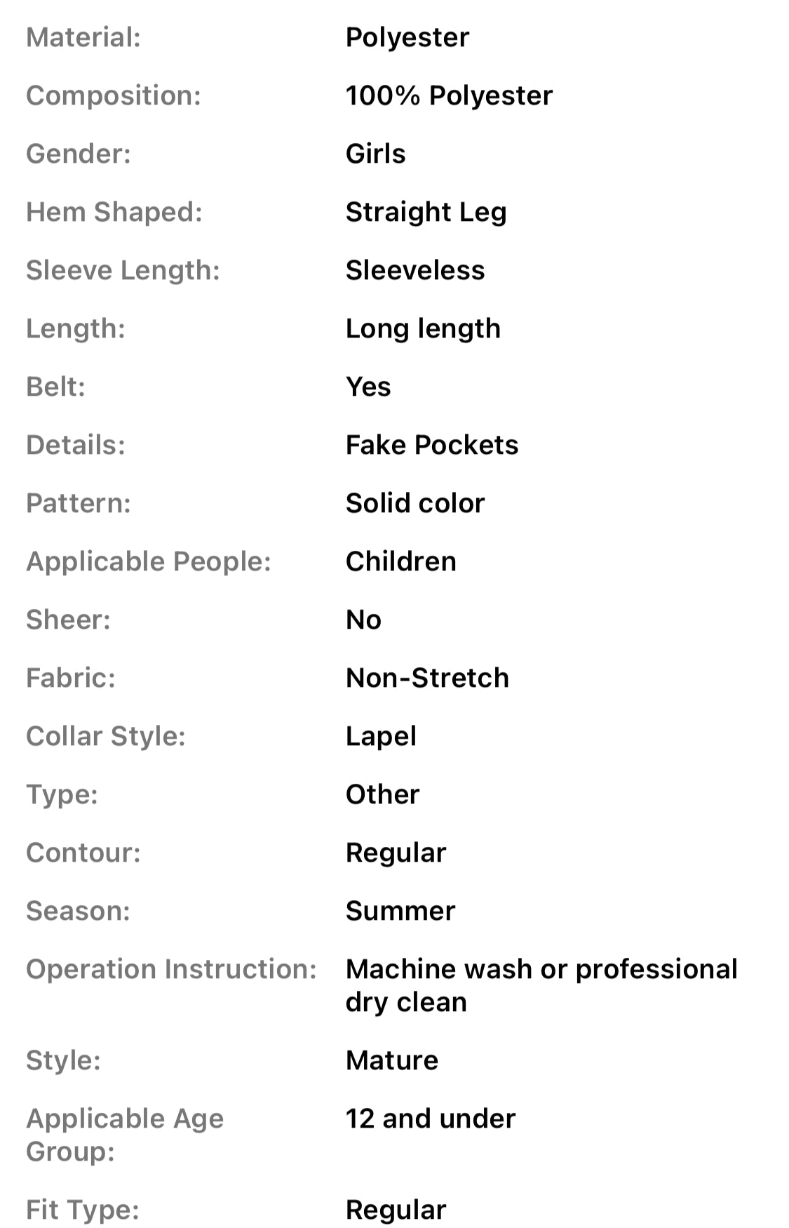 ‘PROFESH’ 🖤 Stylish Solid Color Sleeveless Lapel Jumpsuit With Belt For Girls