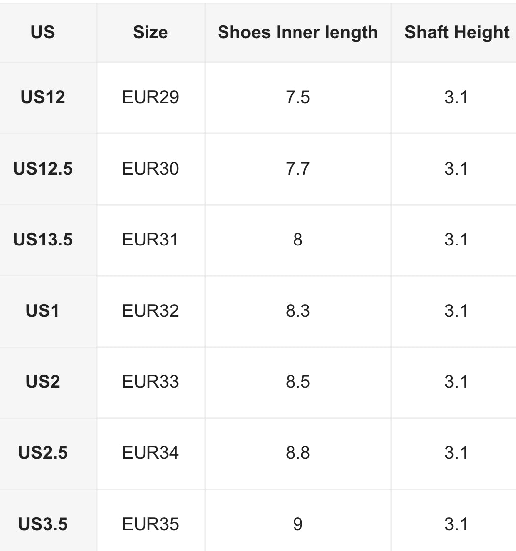 Parte superior alta y baja con ribete de encaje y botas, juvenil