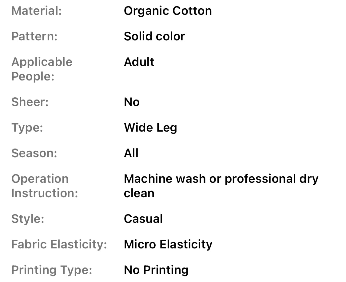 Wide Leg Drawstring Cargo Pants