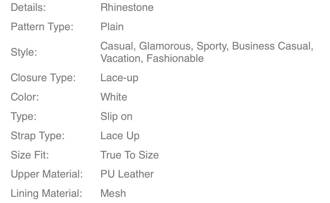 ‘Alluring’ Rhinestones Embellished Low Top Sneakers