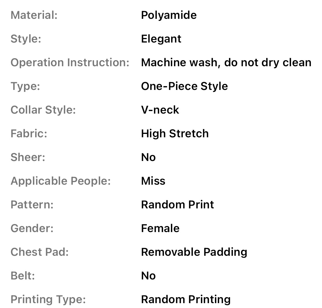 ‘Elegant Lace’ One Piece Women’s Beachwear