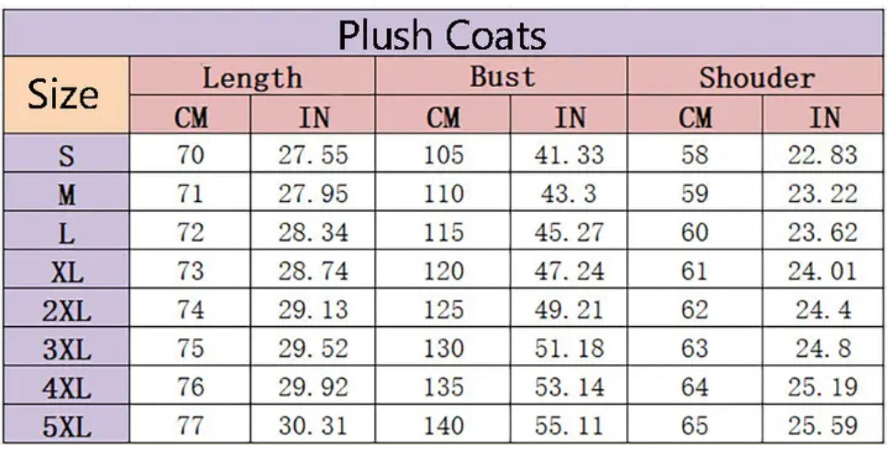 Warm me up, Oversized Jacket, Warm Plush Pocket Hooded, Posh 💋 Mommies