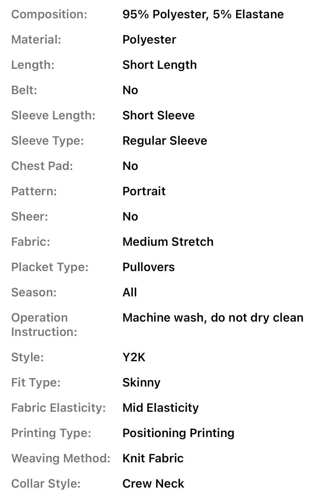 “Silver Kiss” Crew Neck, Crop Top, Women's Slim Fit, Short Sleeve