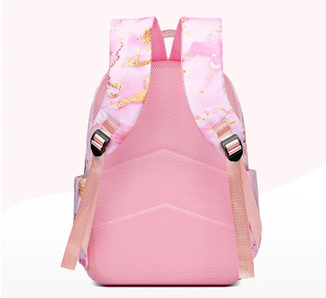 3pcs Stitch Backpack Set Lunch Bag + Pencil Bag, Large Capacity Lightweight