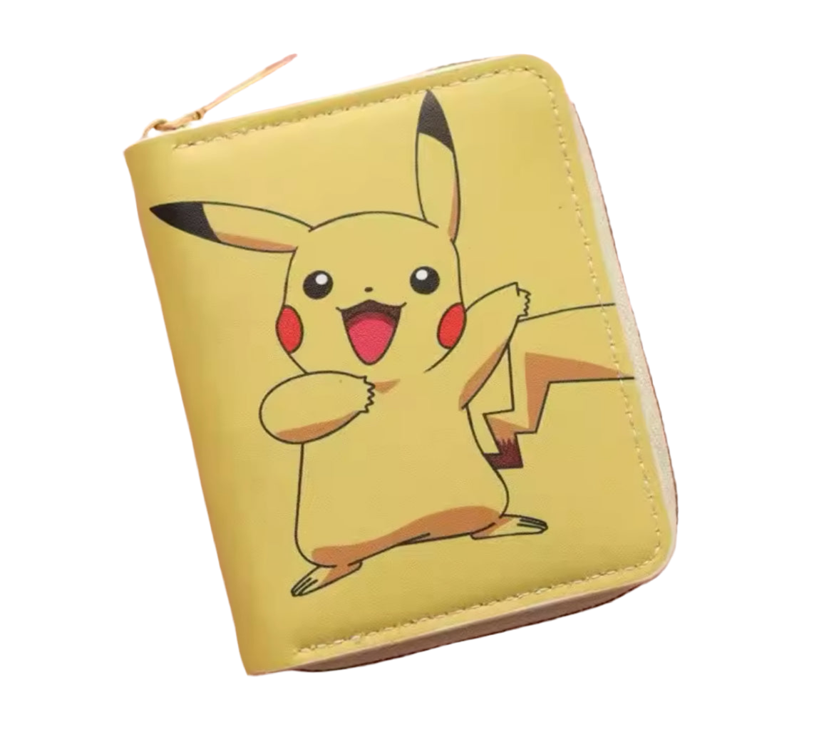 Pokemon Leather Zipper Wallet