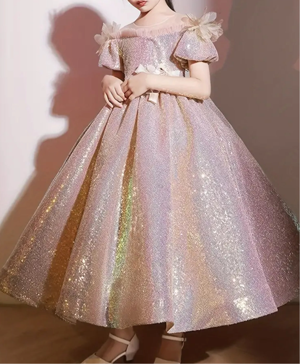 Vestido de fiesta de cumpleaños de princesa de alta gama 👑