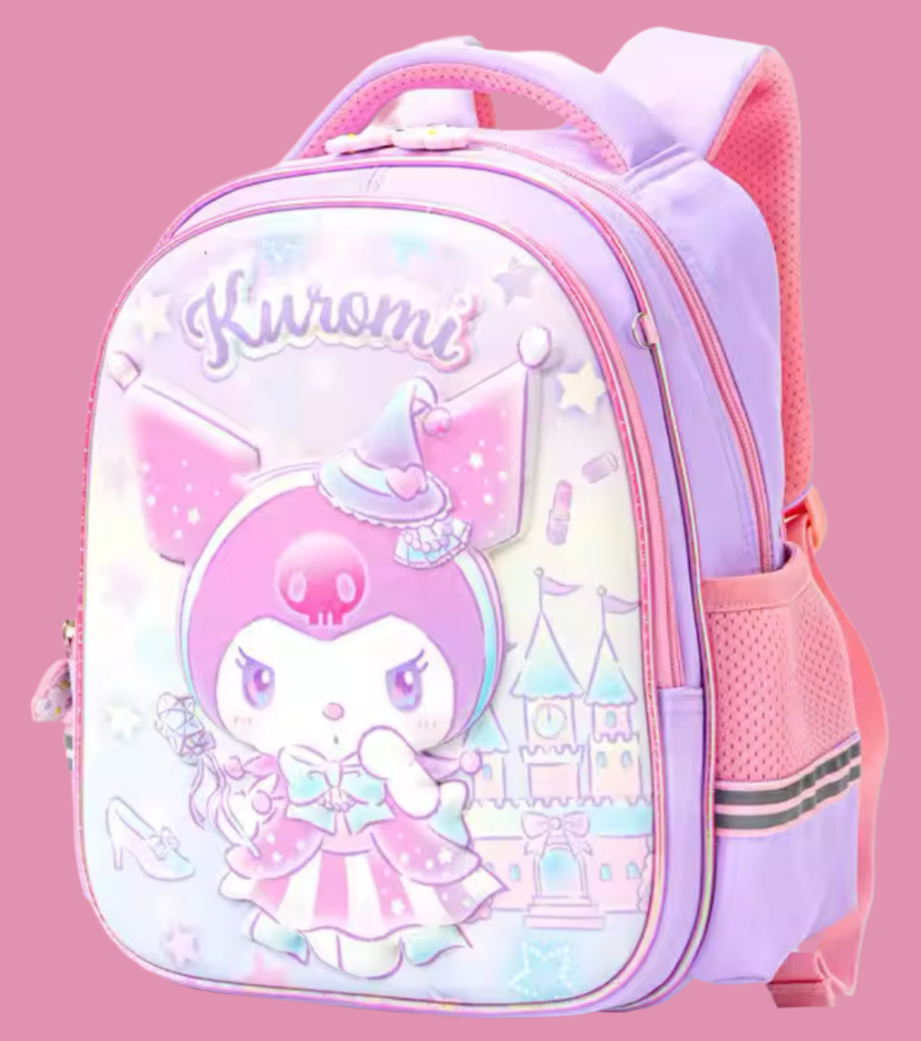 💞 Hello Kitty”  School Bag Kawaii Kuromi & Friends