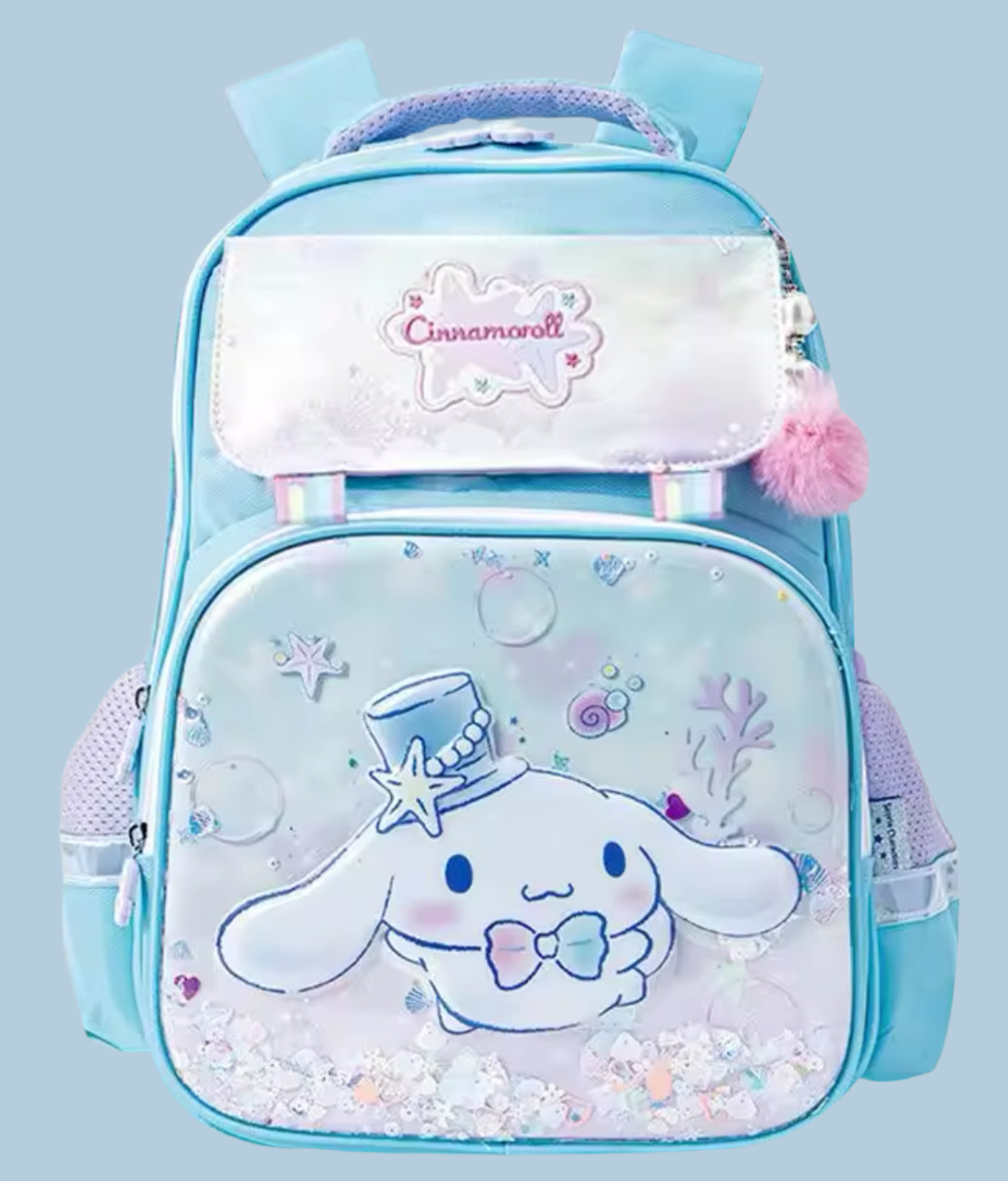 💞 Mochila escolar “Hello Kitty” Kawaii Kuromi &amp; Friends