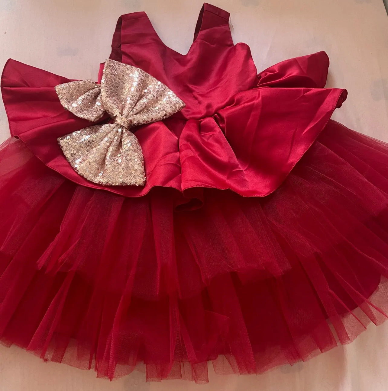 Sequins, Bows and Ruffles, Princess Dress