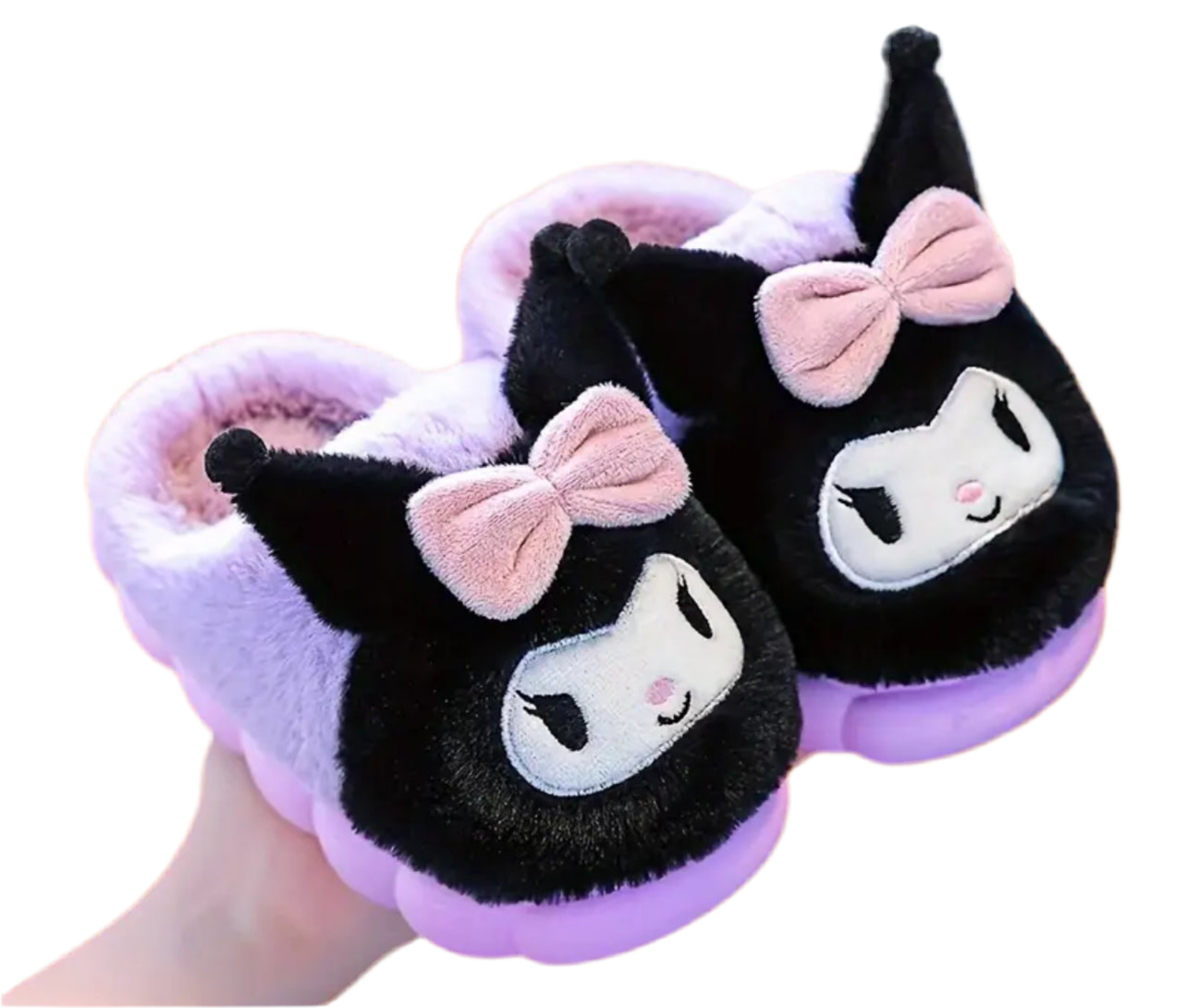 Sanrio Hello Kitty Plush Slippers ♥️ Cozy & Warm, Youth