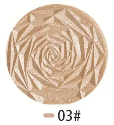 Highlighting Powder Shimmers Makeup Glow