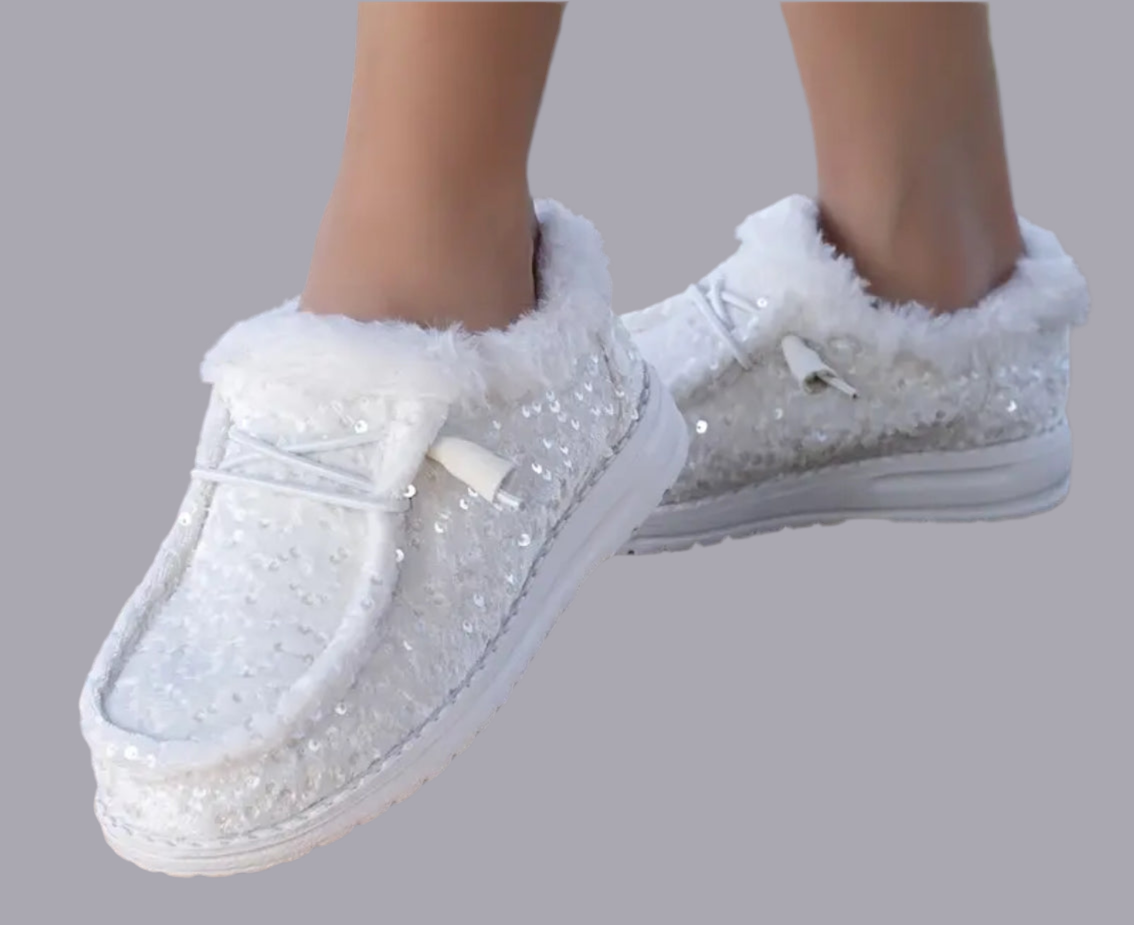 “Cute & Sparkle” Stylish & Comfortable Slip-On Footwear, Outdoor Shoes + Inside Slippers 💞