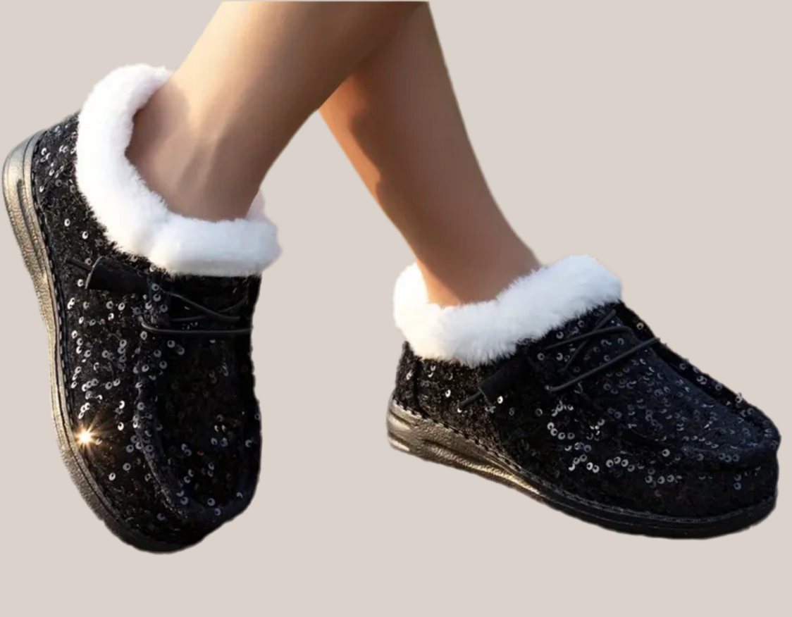 “Cute & Sparkle” Stylish & Comfortable Slip-On Footwear, Outdoor Shoes + Inside Slippers 💞