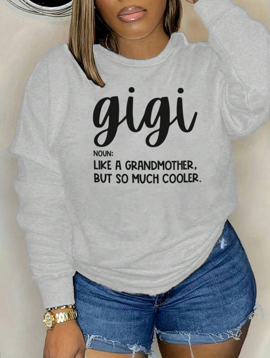 Plus Size “Gigi” Crew Neck Sweatshirt