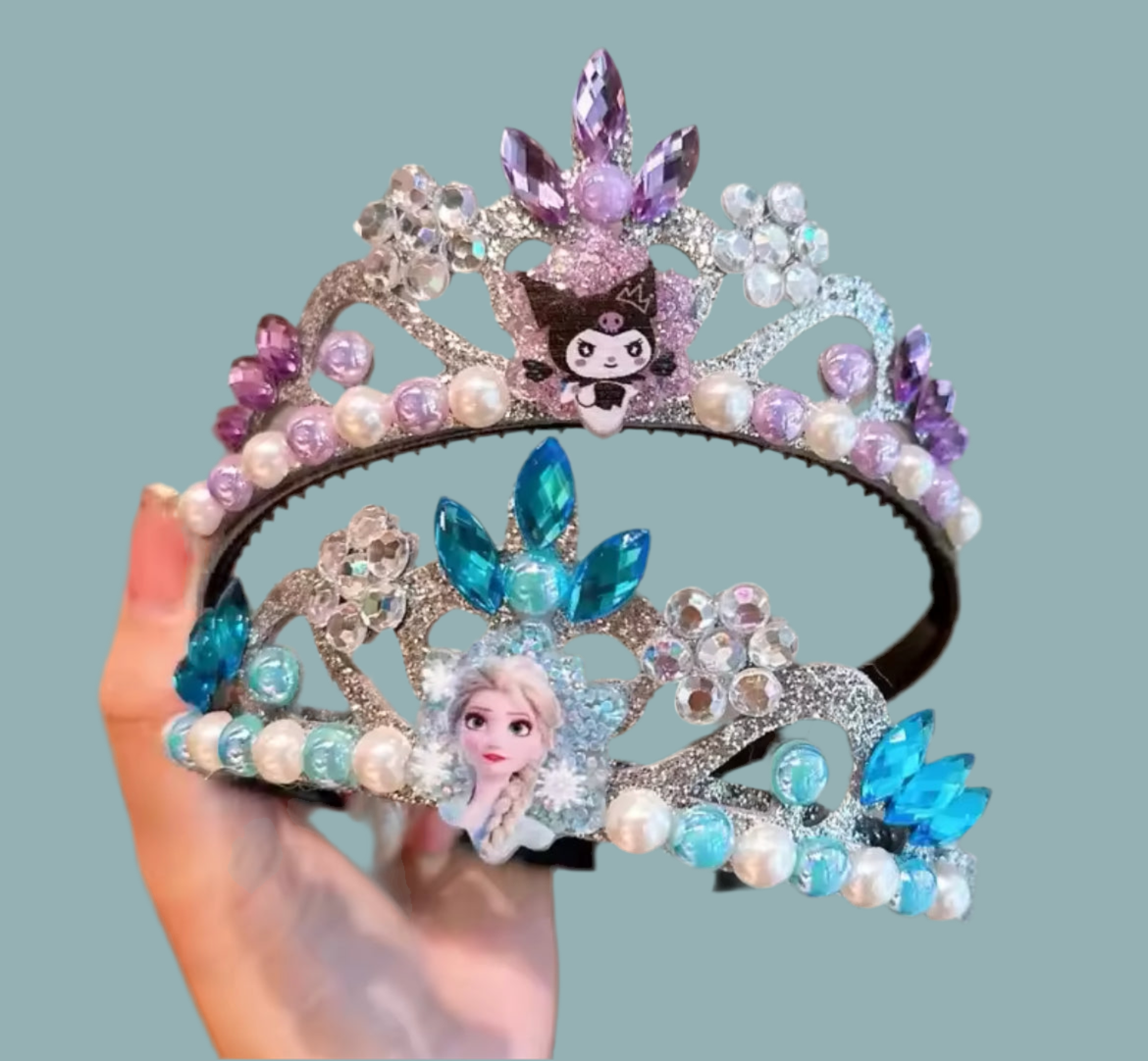 “Frozen Crown” Hairband Accessories, Princess Elsa Jewelry