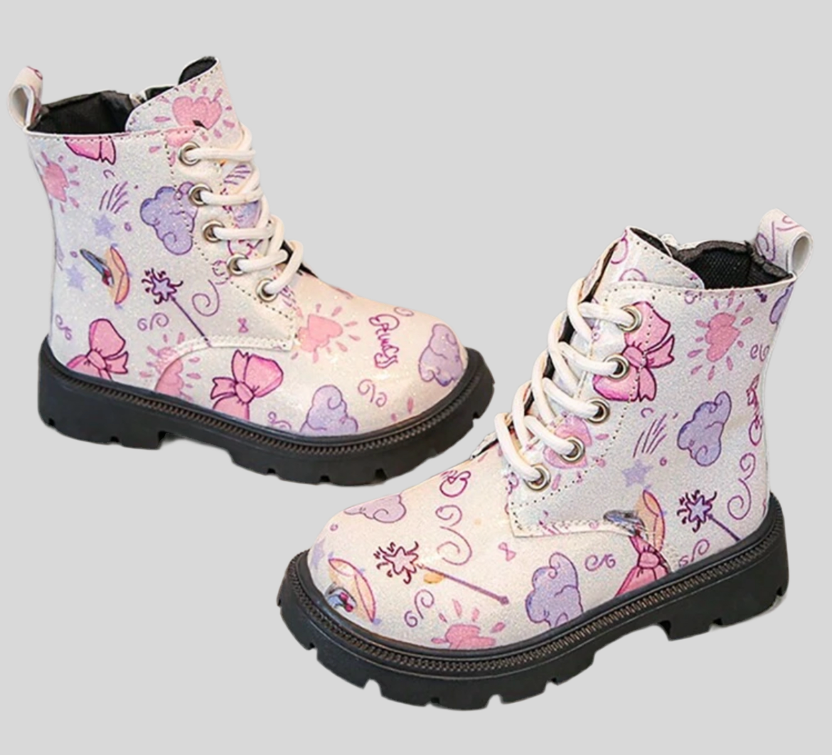 “Cuties” 🎀 Ankle Classic Casual Boots, Youth