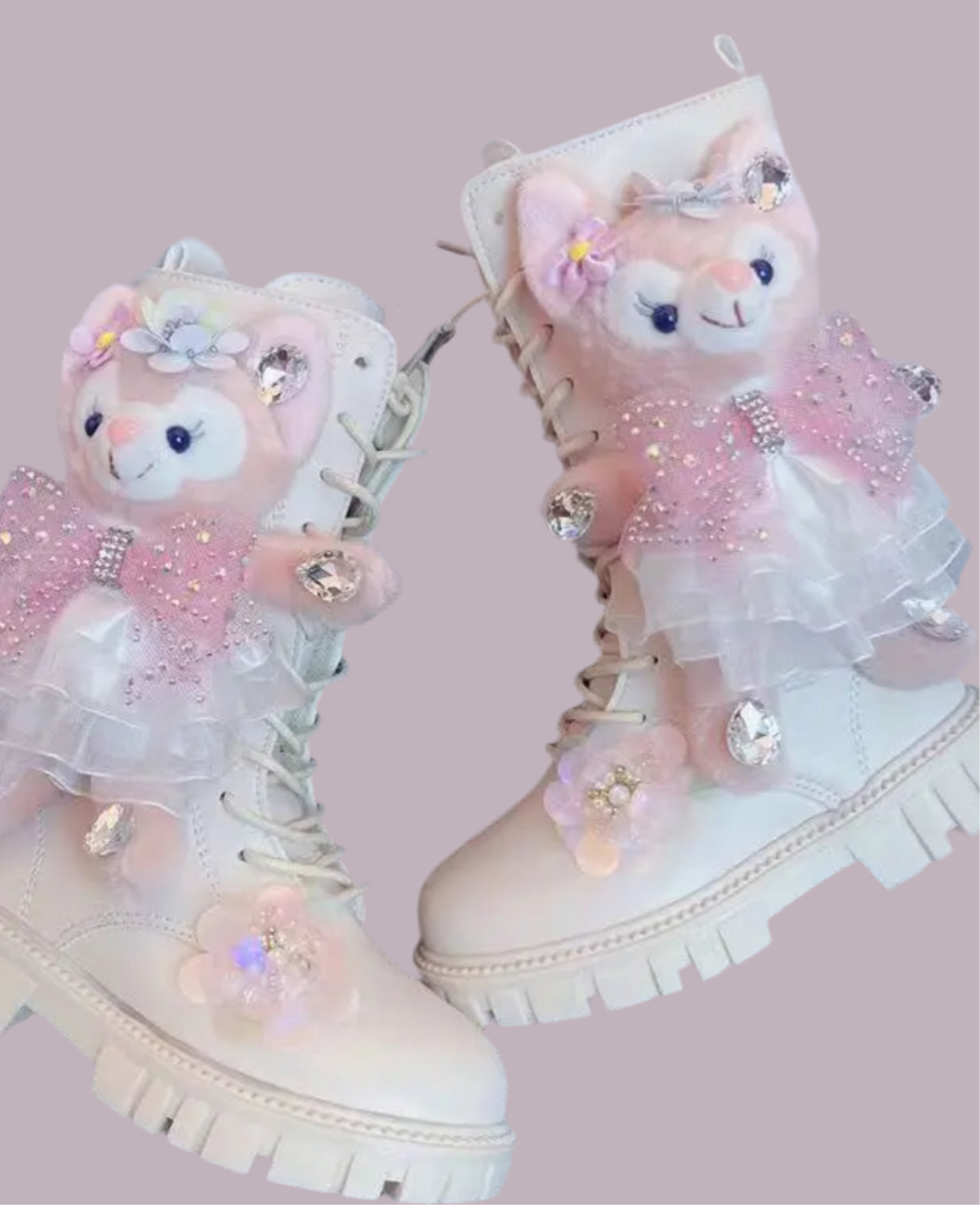 Foxy Couture Plush Fashion Boots