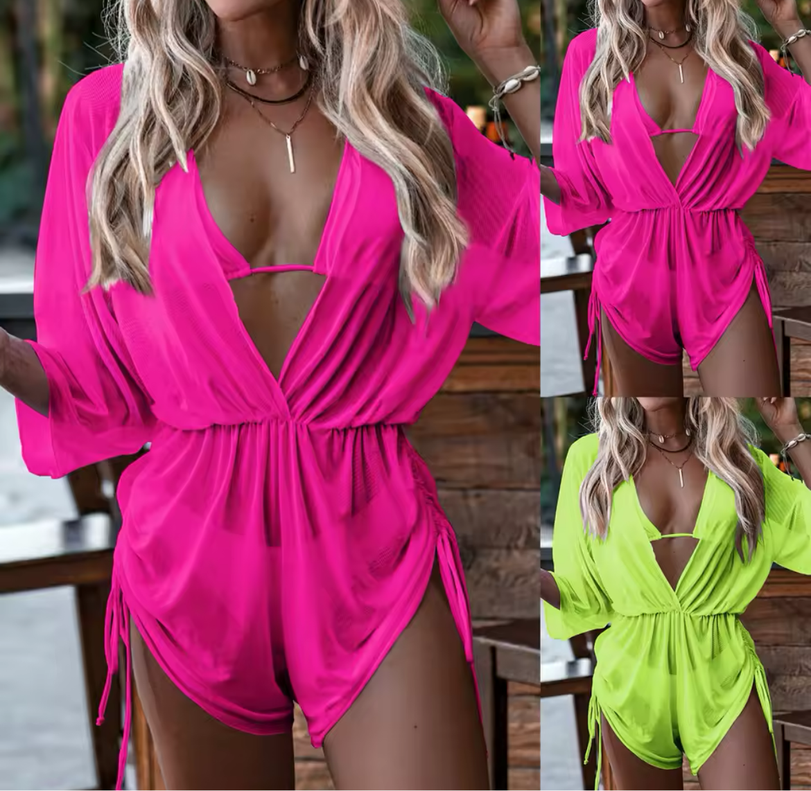 3 Piece Bottom, Top + Jumpsuit Women’s Swimwear