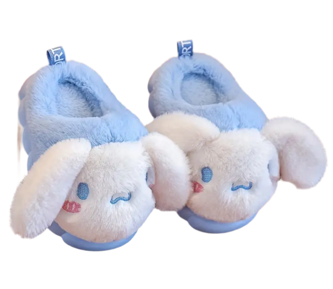 Sanrio Hello Kitty Plush Slippers ♥️ Cozy & Warm, Youth