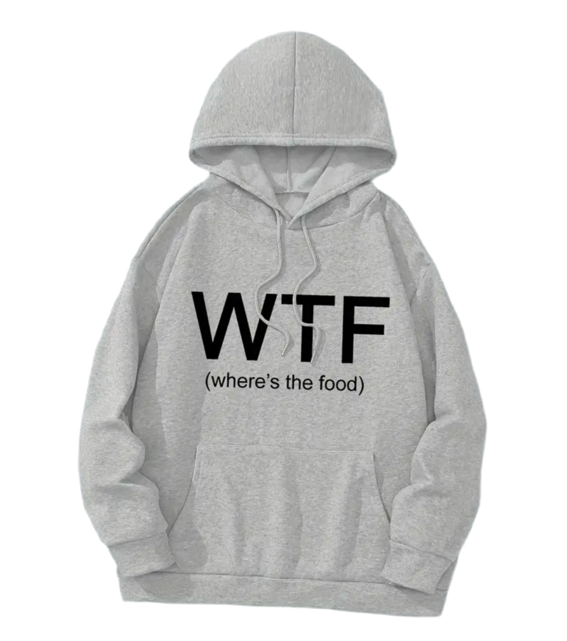 ‘WTF’ Women’s Drawstring Hoodies Sweatshirt