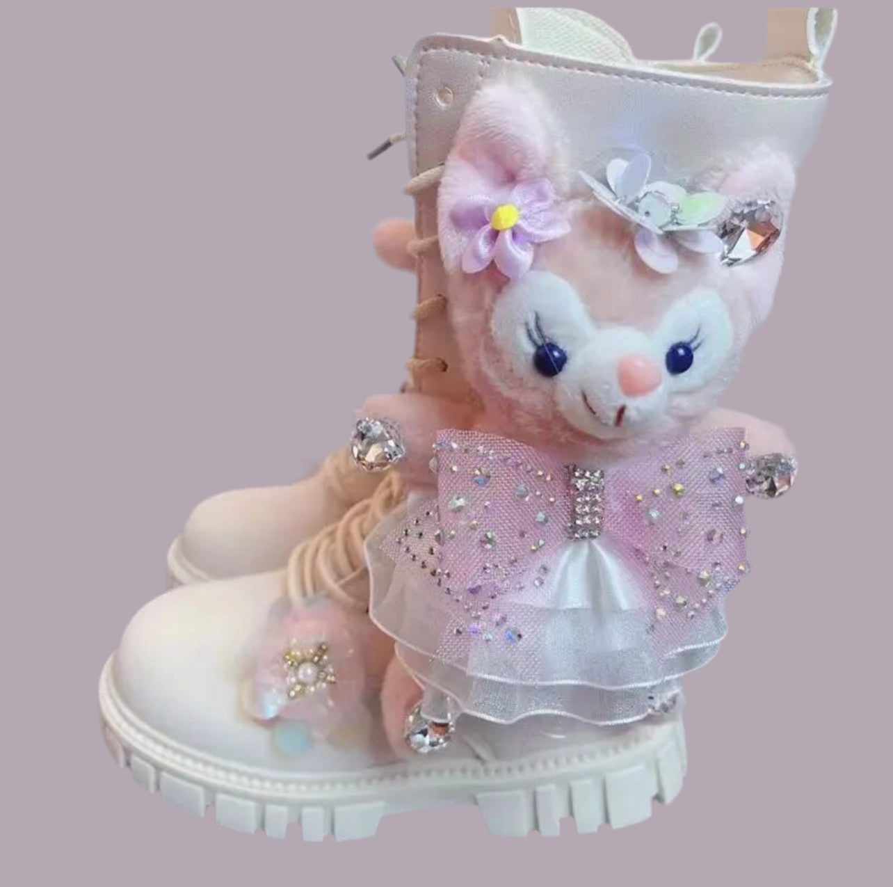 Foxy Couture Plush Fashion Boots