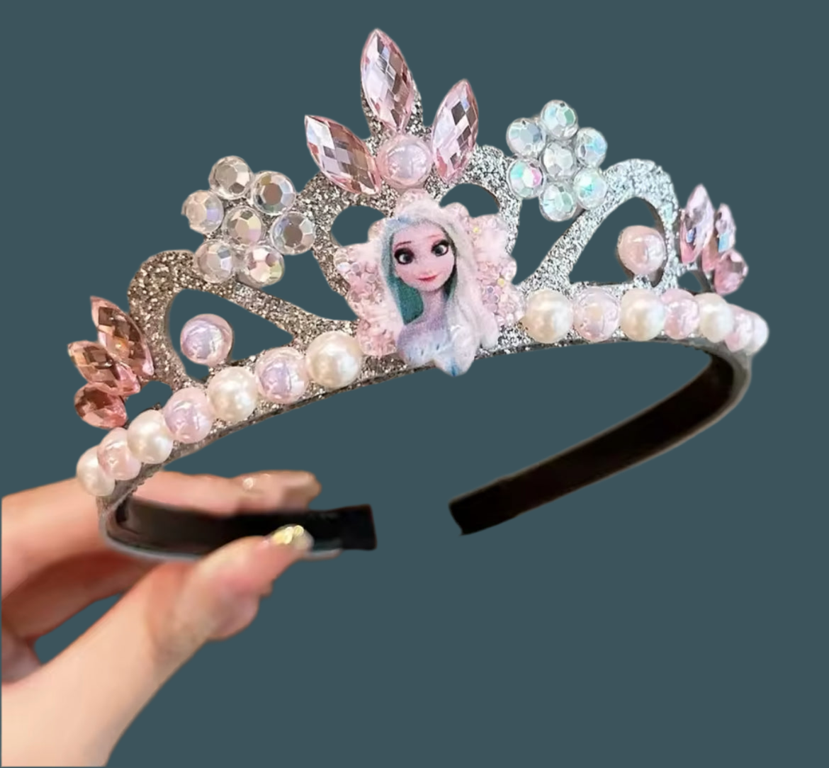 “Frozen Crown” Hairband Accessories, Princess Elsa Jewelry