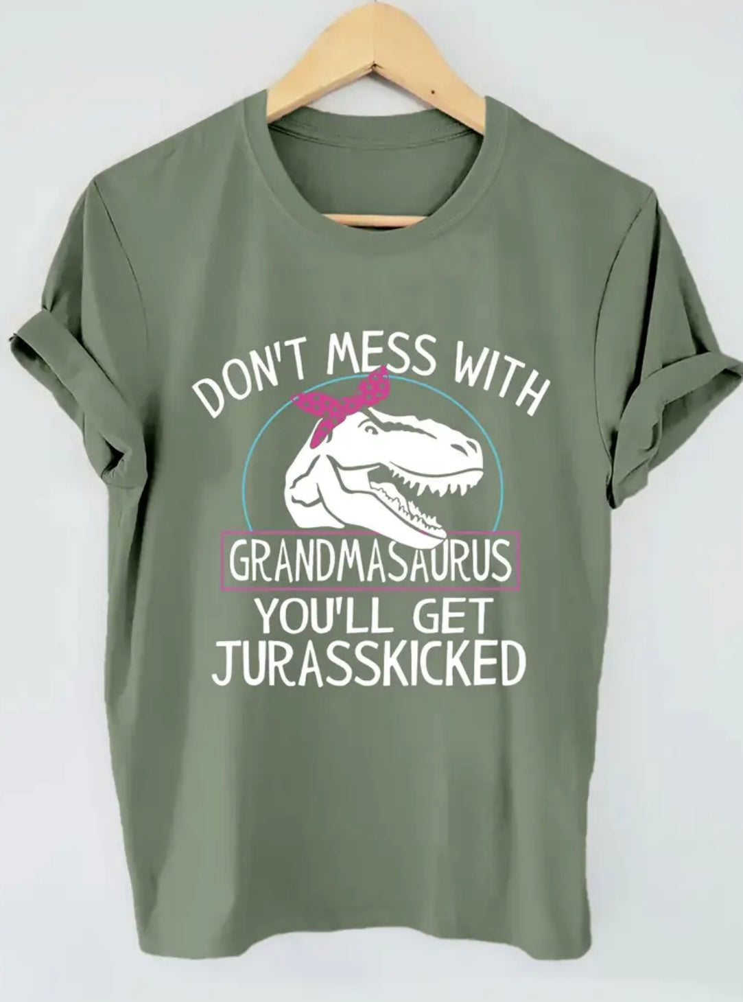 Grandmasauras , Print Tee Tops and other gift ideas