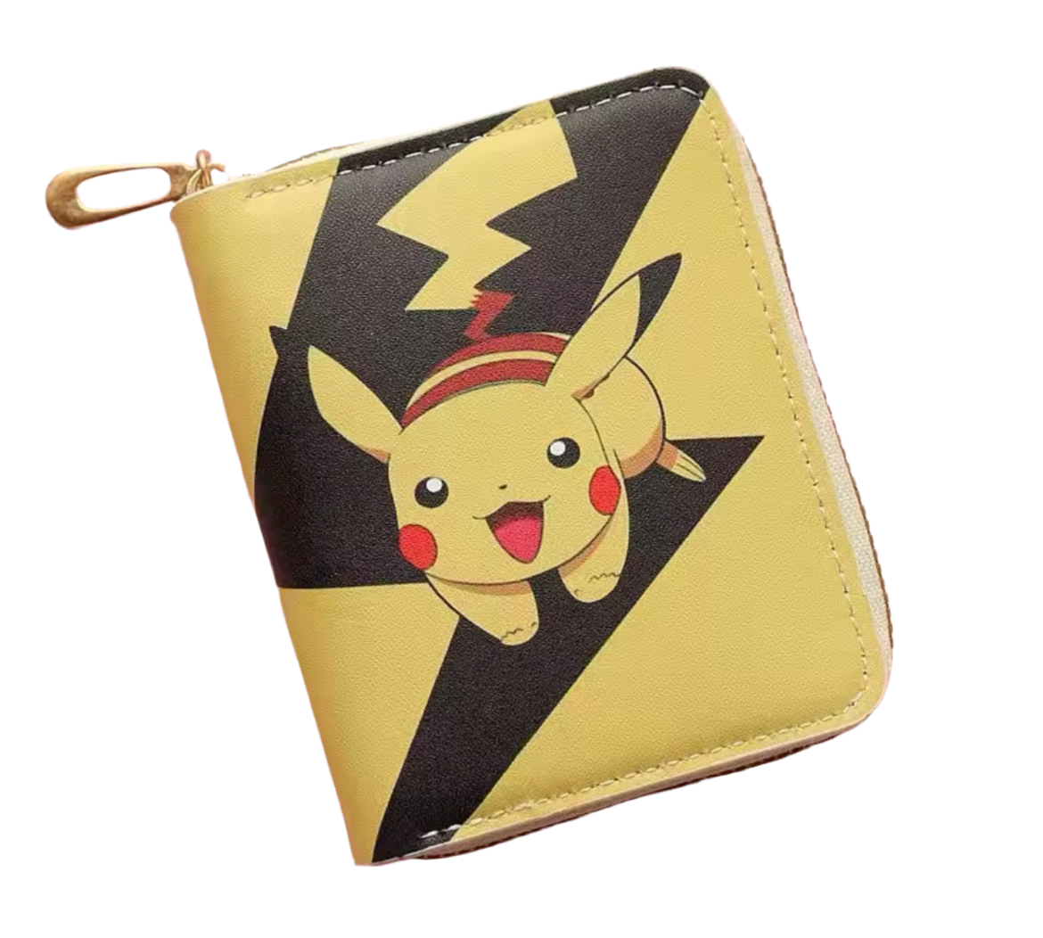 Pokemon Leather Zipper Wallet