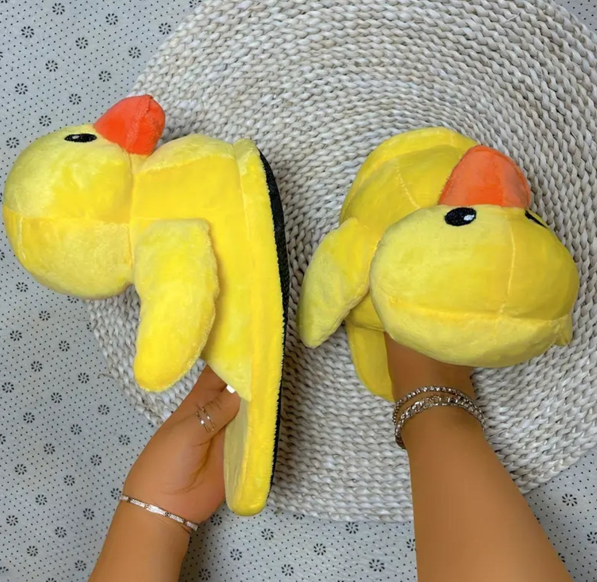 Pantuflas ligeras de suela blanda para adultos “Ducky”