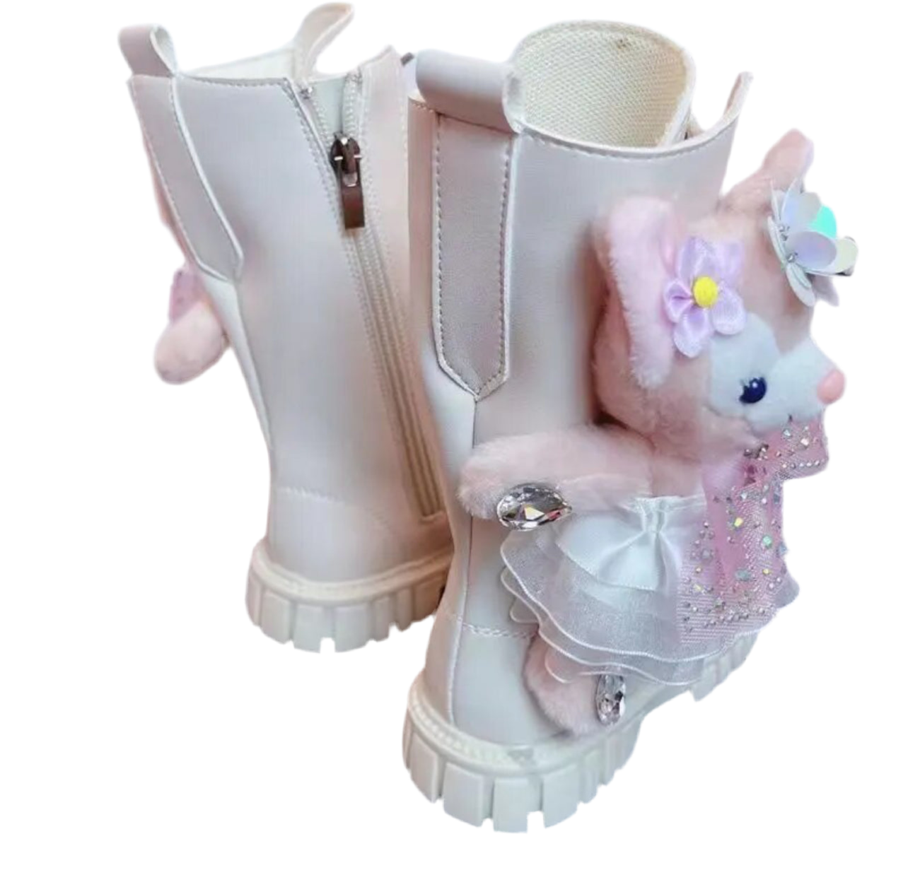 Foxy Couture Plush Fashion Boots