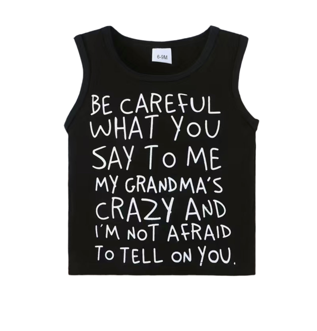 ‘’My Grandma’s Crazy’’ Boys Tank Top