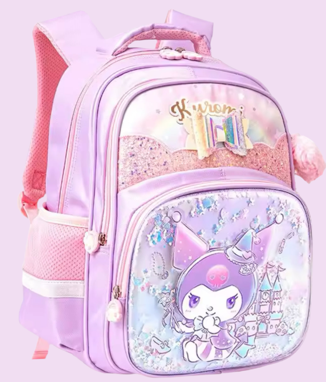 💞 Hello Kitty”  School Bag Kawaii Kuromi & Friends